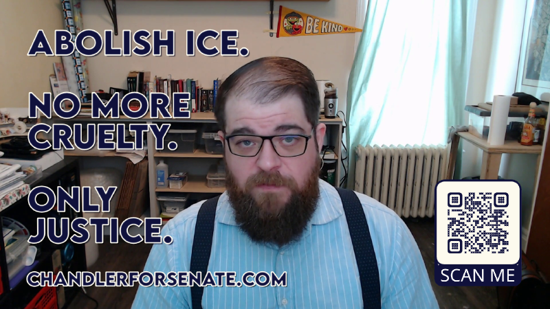 It's just me in my office. Nothing special. I'm smiling.